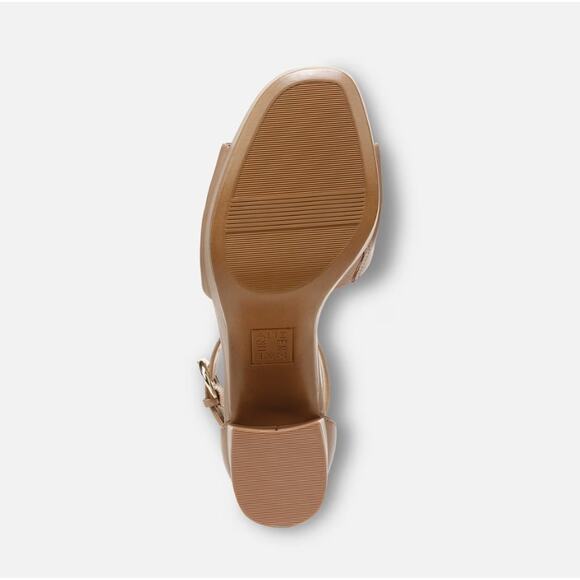 NIB Naturalizer Women's Pearlyn Leather Platform Dress Sandals Size 10W Taupe - Picture 4 of 8